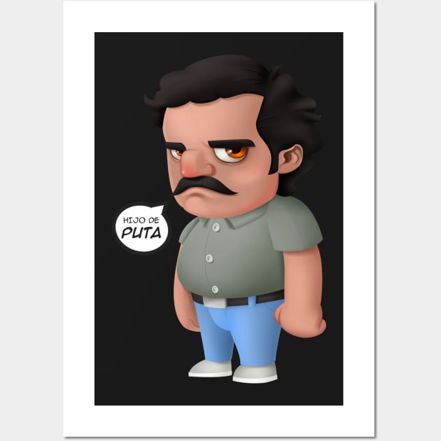 PABLO ESCOBAR Wall Art by lockdownmnl09